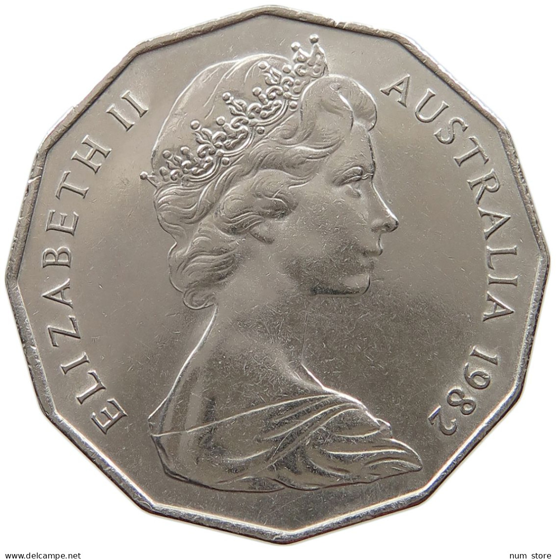 AUSTRALIA 50 CENTS 1982 #a012 0721 - 50 Cents