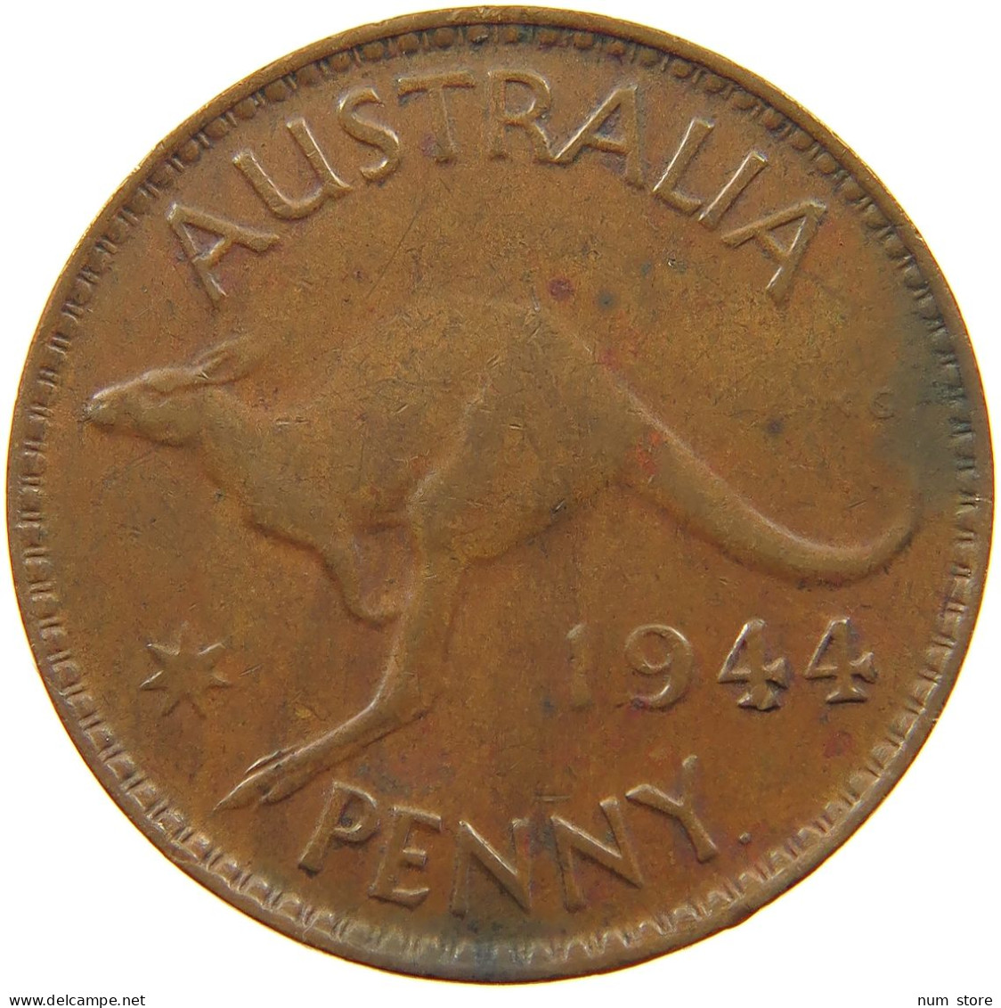 AUSTRALIA 1 PENNY 1944 #a031 0225 - Penny
