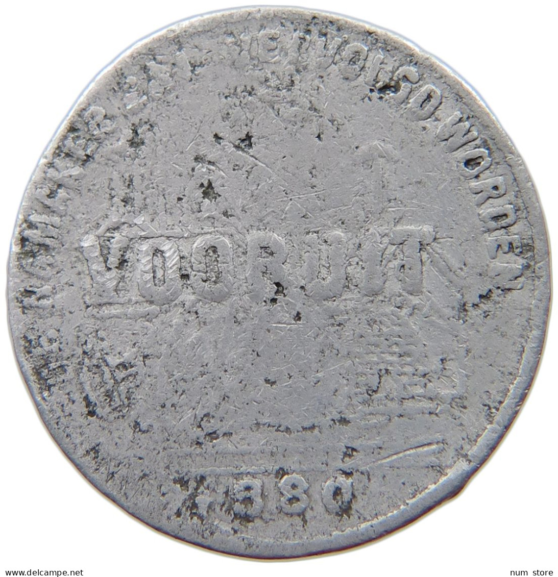BELGIUM 10 CENTS 1800 GENT #a021 0737 - 100 Francs (oro)