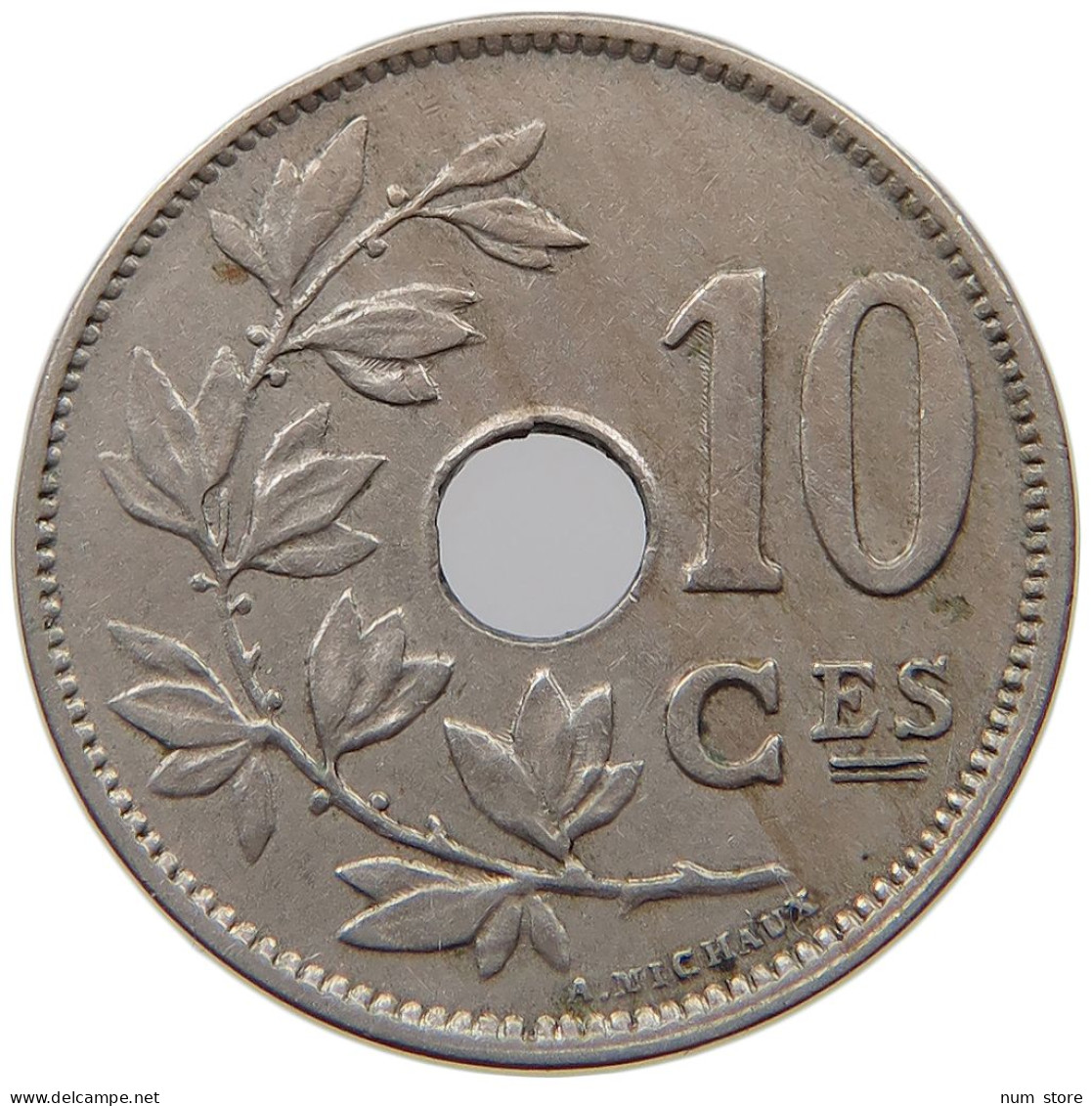 BELGIUM 10 CENTIMES 1929 #s067 0637 - 10 Cents