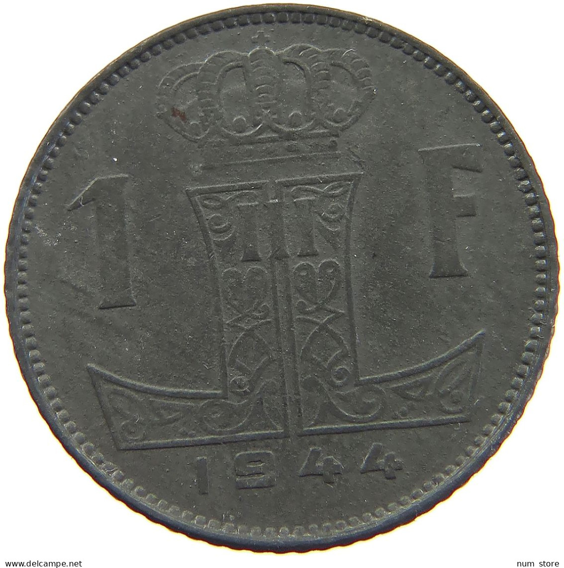 BELGIUM 1 FRANC 1944 #s071 0363 - 1 Franc