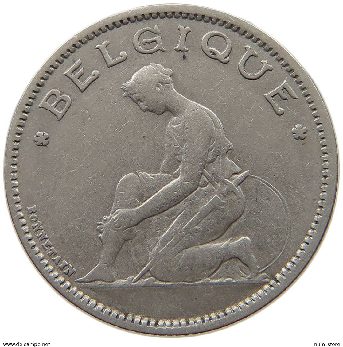 BELGIUM 1 FRANC 1930 #s072 0649 - 1 Franc