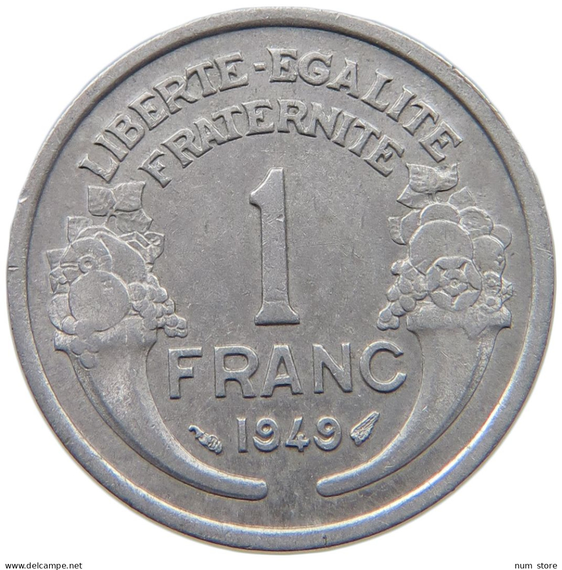 FRANCE 1 FRANC 1949 #c078 0485 - 1 Franc