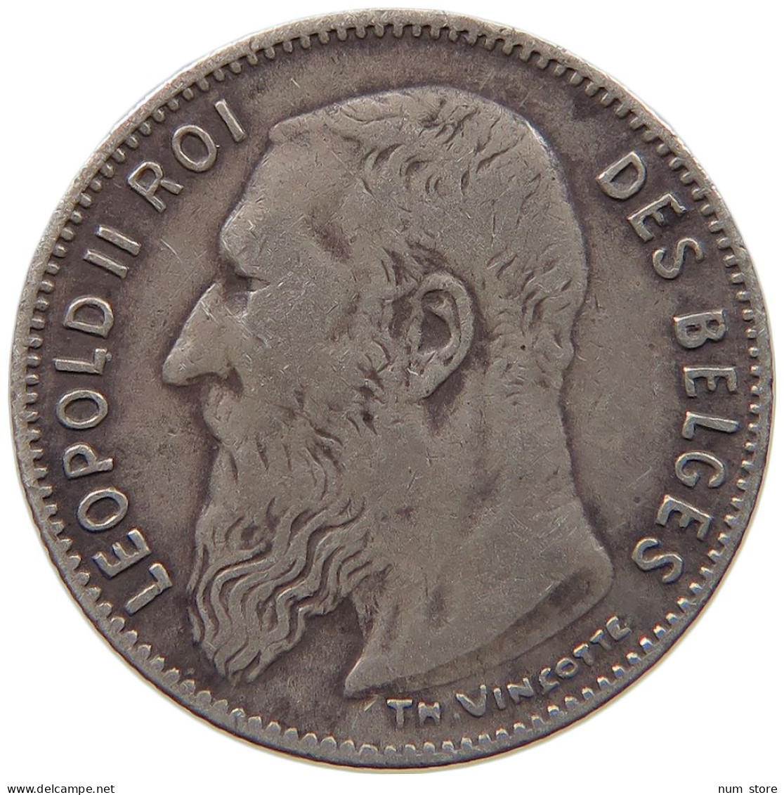 BELGIUM 50 CENTIMES 1909 #c019 0083 - 50 Cent