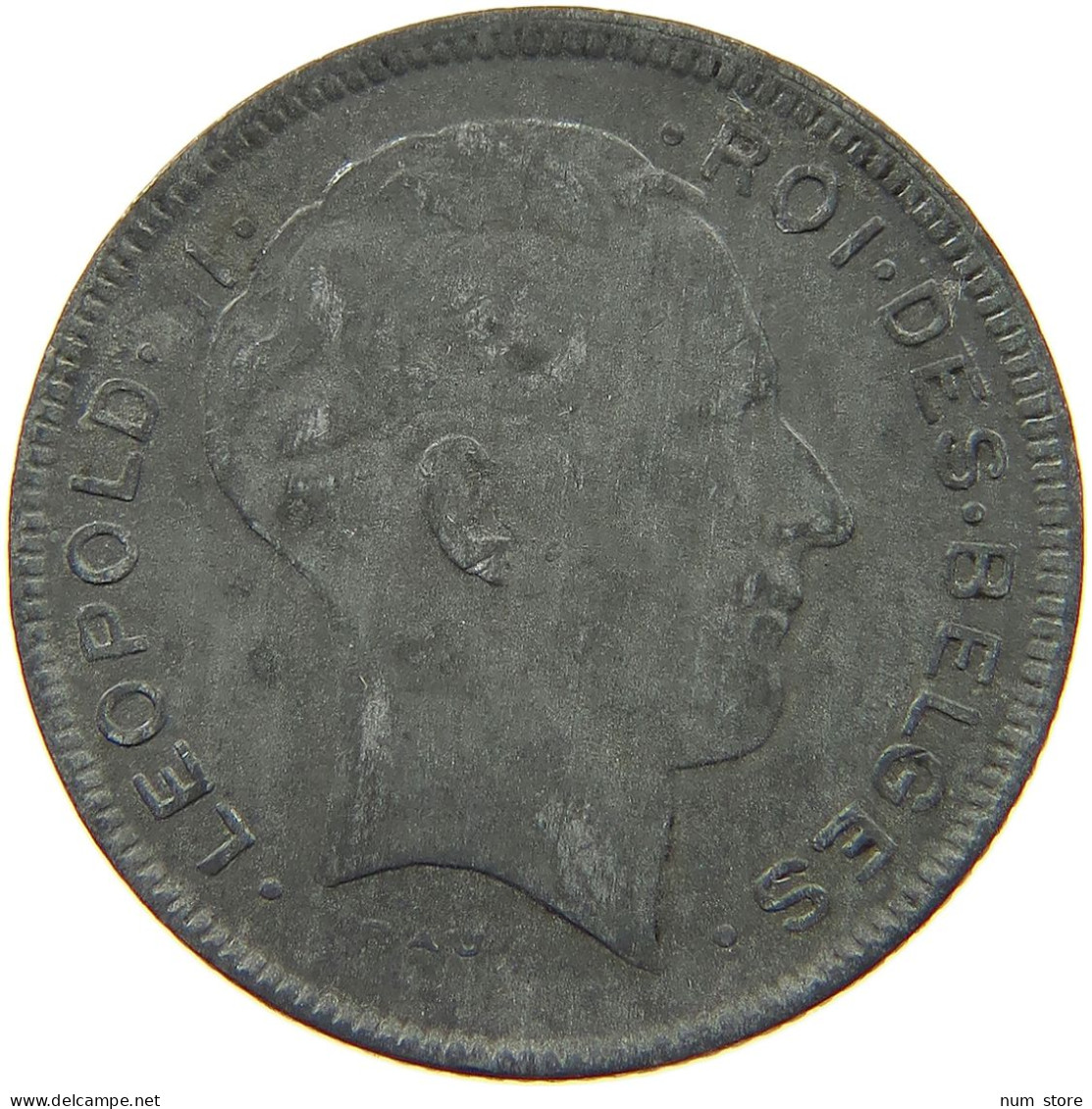 BELGIUM 5 FRANCS 1943 #c084 0955 - 5 Francs