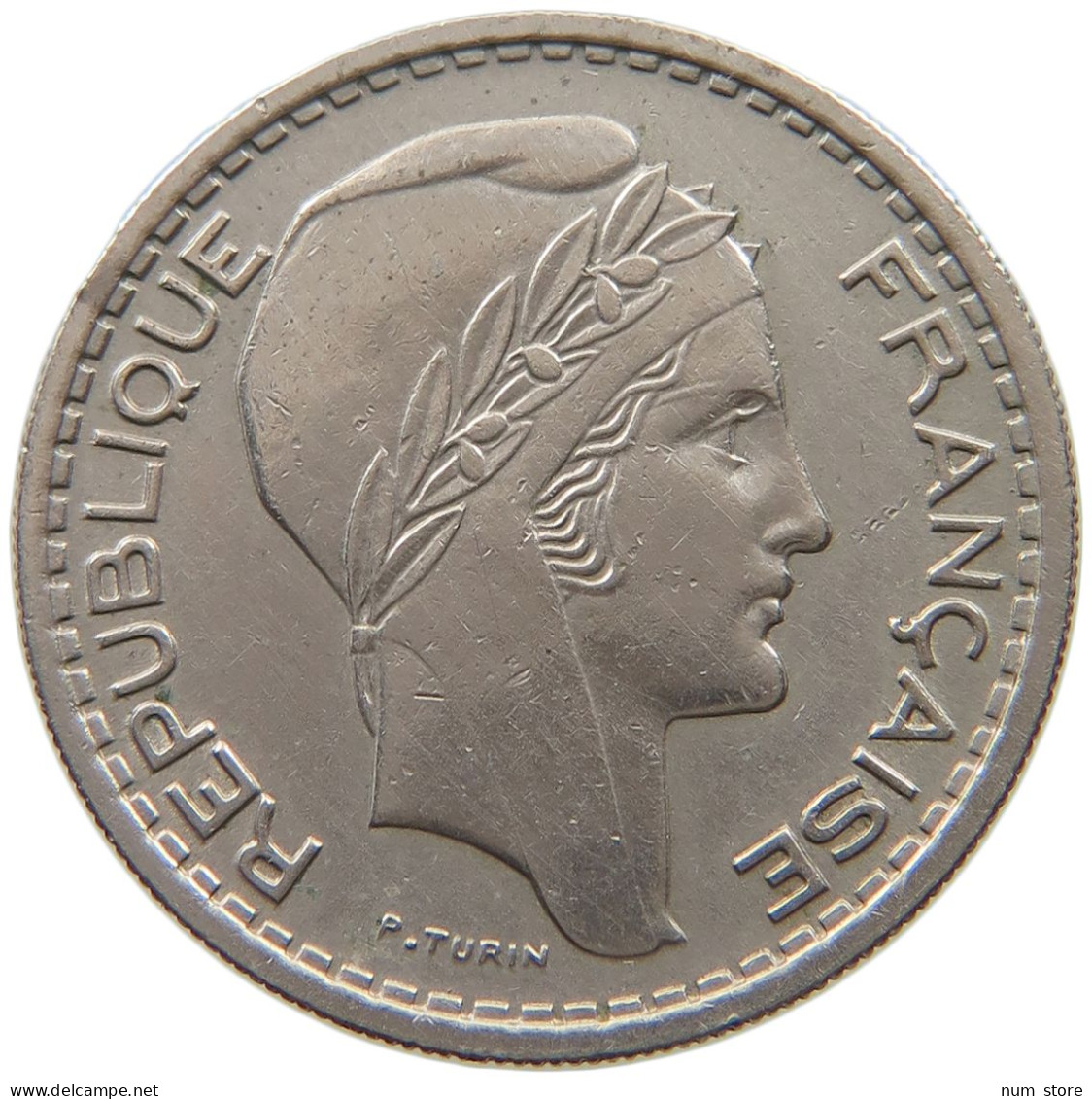 FRANCE 10 FRANCS 1947 B #s065 0209 - 10 Francs