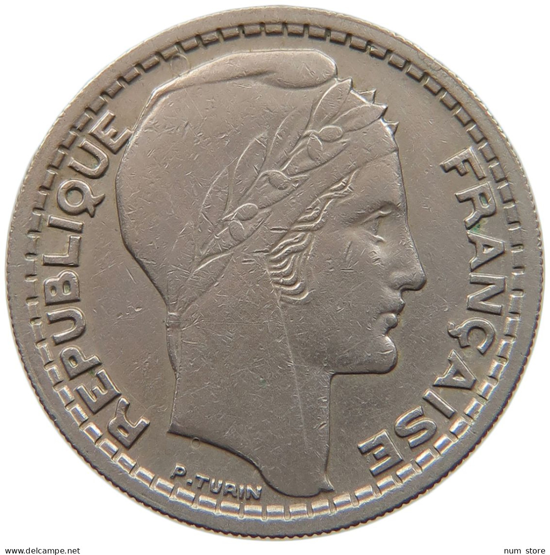 FRANCE 10 FRANCS 1946 #c077 0389 - 10 Francs