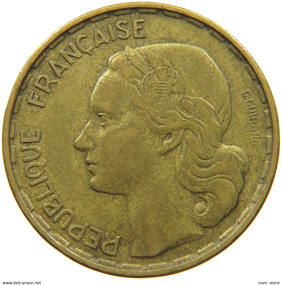 FRANCE 20 FRANCS 1952 #c073 0027 - 20 Francs