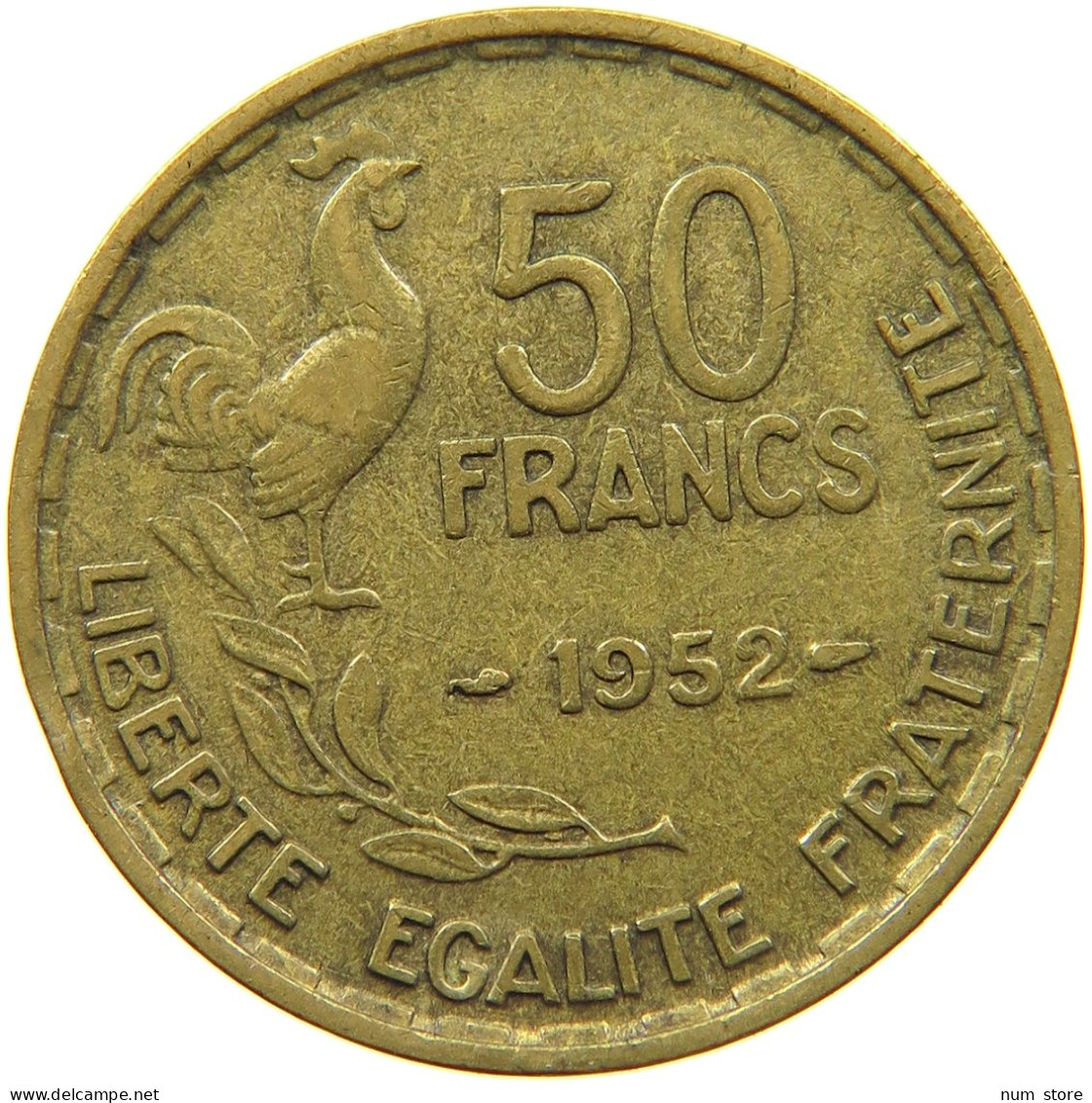 FRANCE 20 FRANCS 1952 #c073 0027 - 20 Francs