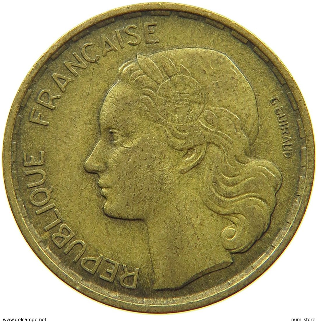 FRANCE 20 FRANCS 1951 #s066 0411 - 20 Francs