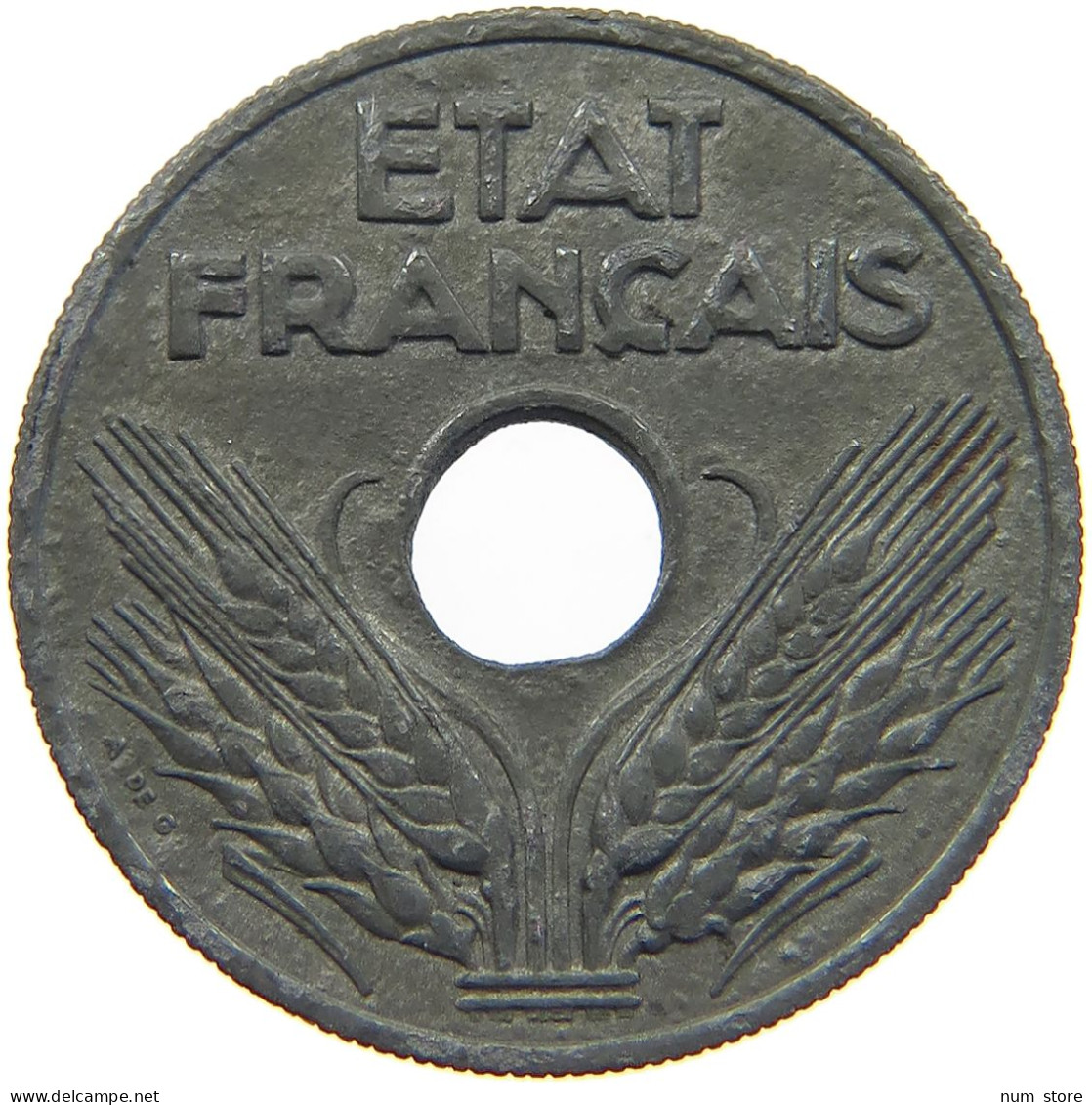 FRANCE 20 CENTIMES 1942 #c020 0401 - 20 Centimes