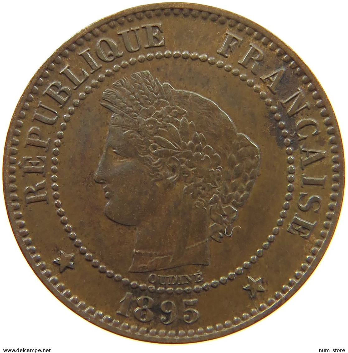 FRANCE 2 CENTIMES 1895 A #c032 0105 - 2 Centimes