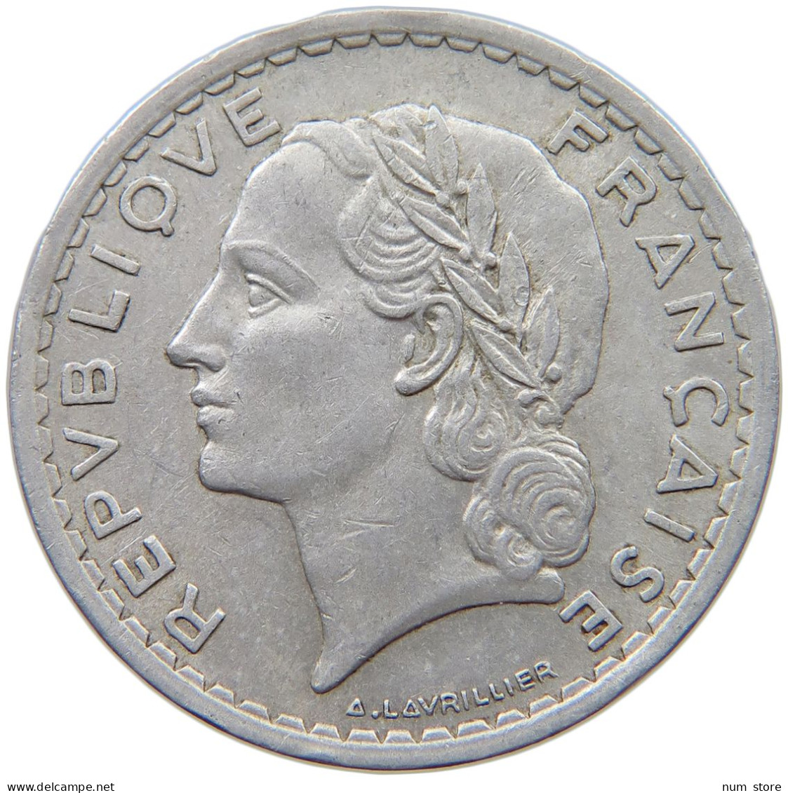 FRANCE 5 FRANCS 1947 #c061 0139 - 5 Francs