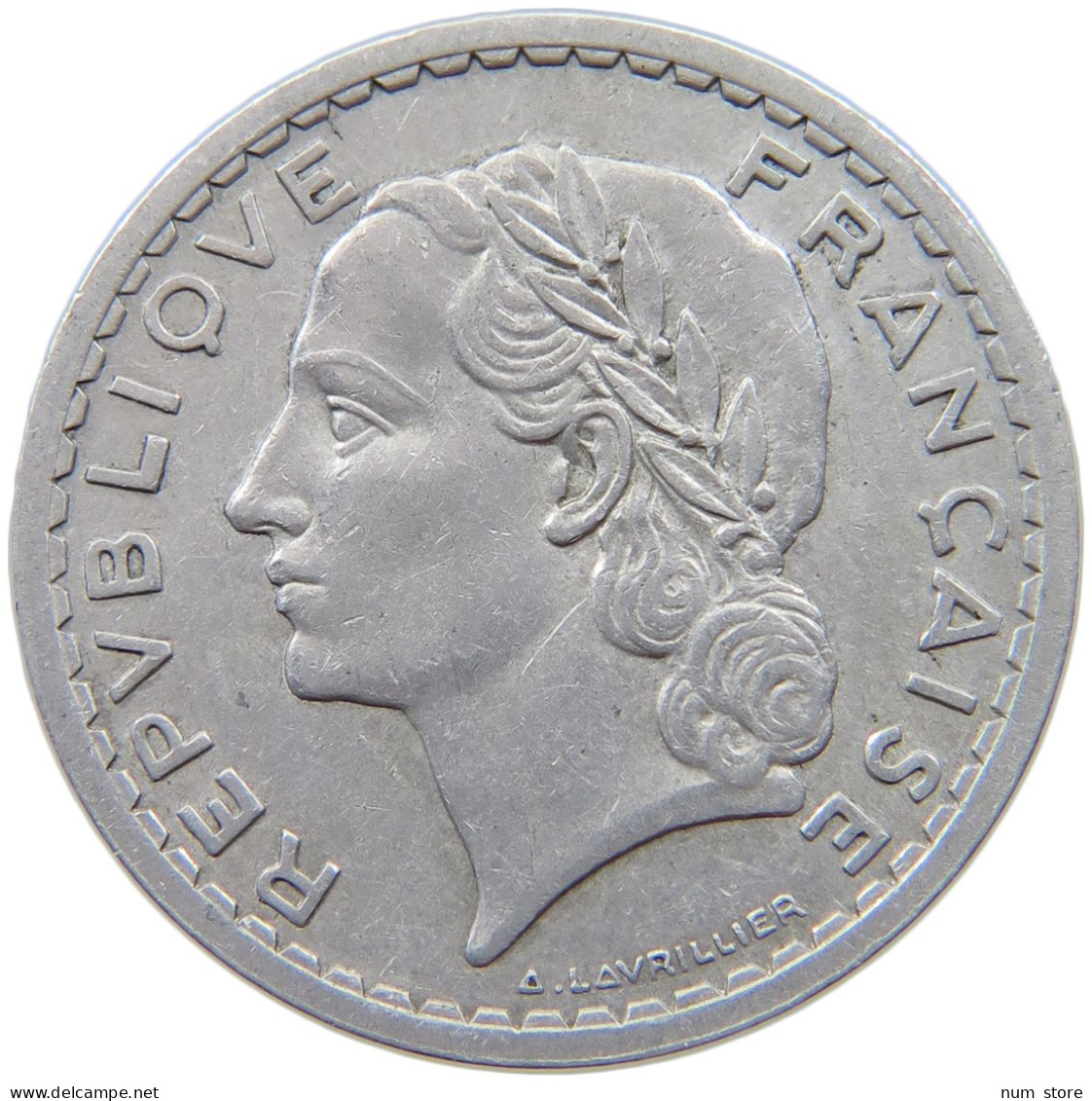 FRANCE 5 FRANCS 1945 #a021 1103 - 5 Francs