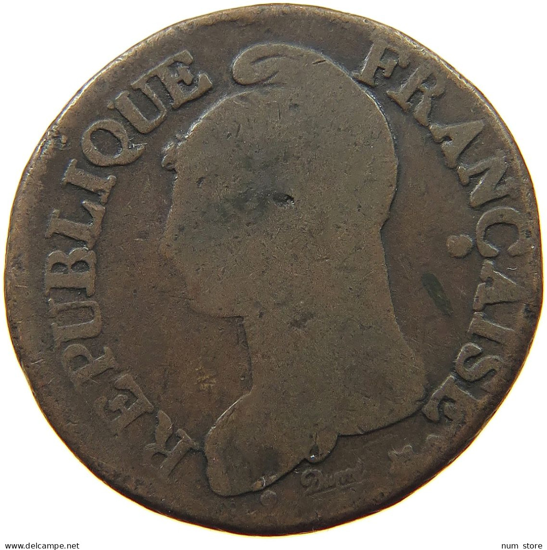 FRANCE 5 CENTIMES W #a009 0043 - 5 Centimes