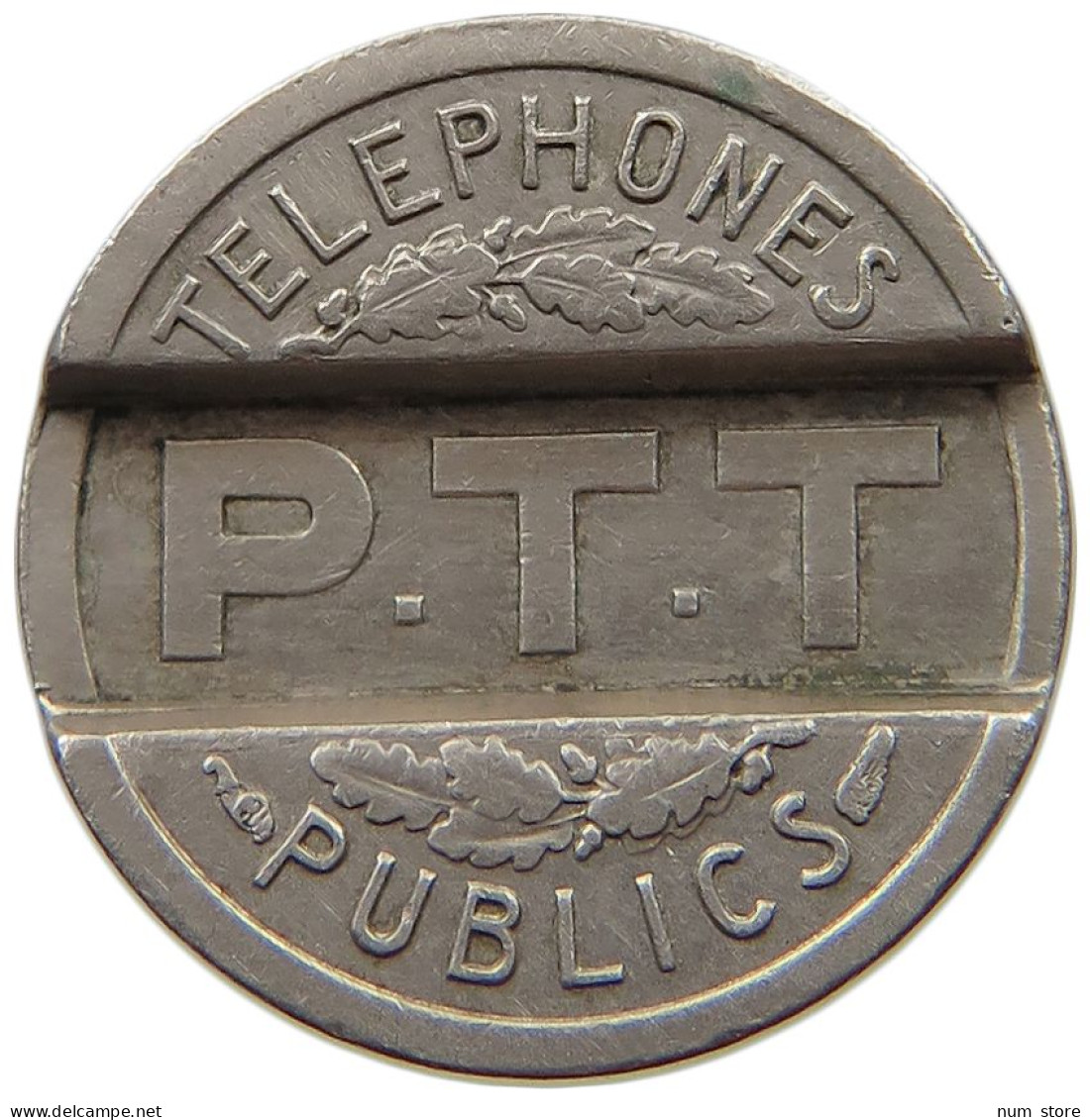 FRANCE PHONE TOKEN 1937 #a090 0459 - 1 Centime