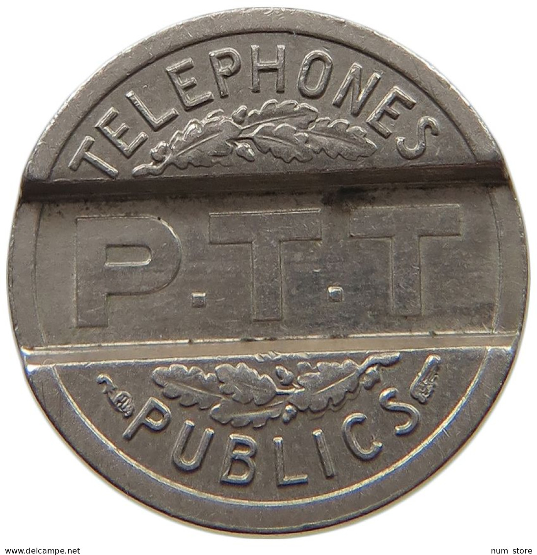 FRANCE PHONE TOKEN 1937 #a090 0453 - 1 Centime