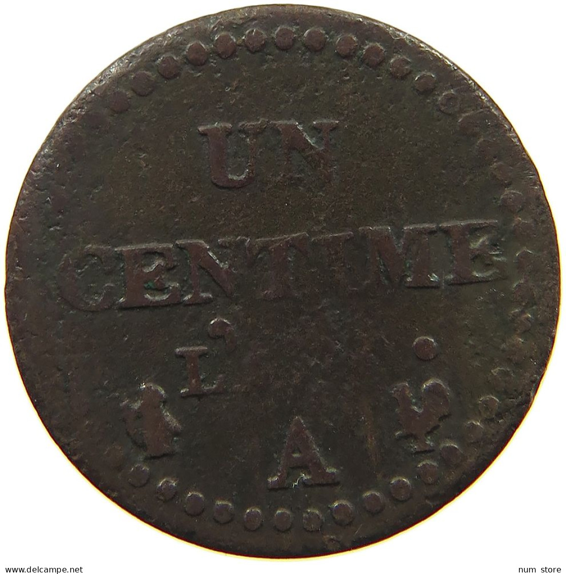 FRANCE CENTIME AN A #c084 0215 - 1 Centime