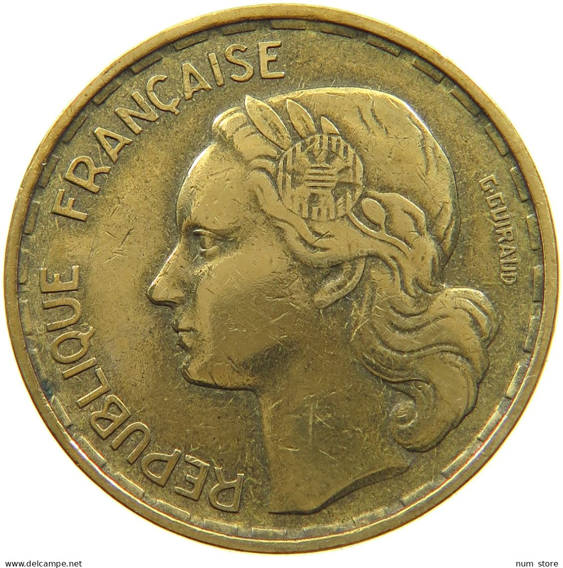 FRANCE 50 FRANCS 1951 #s080 0485 - 50 Francs