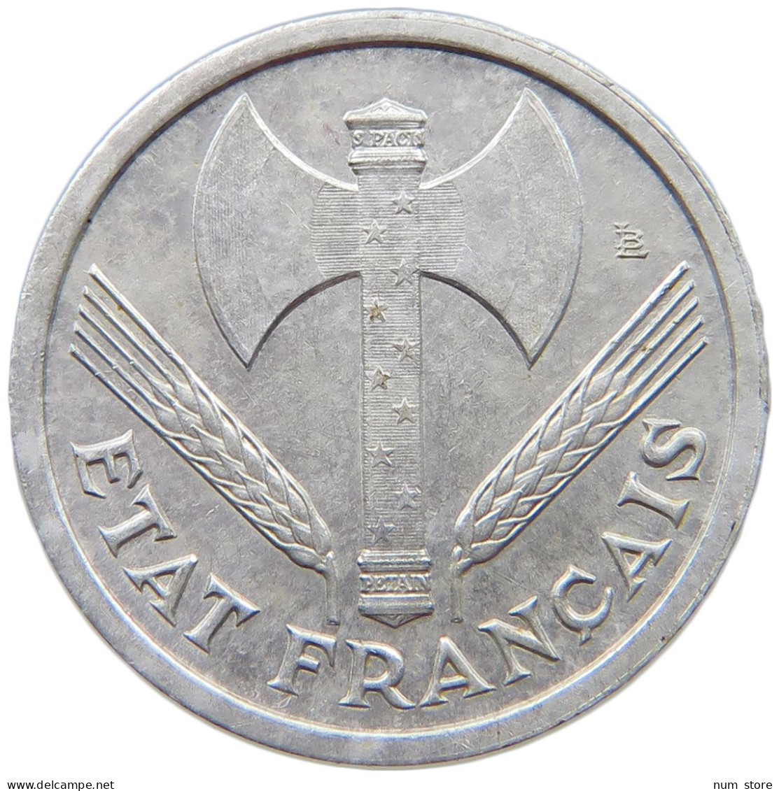 FRANCE 50 CENTIMES 1942 #s060 0281 - 50 Centimes