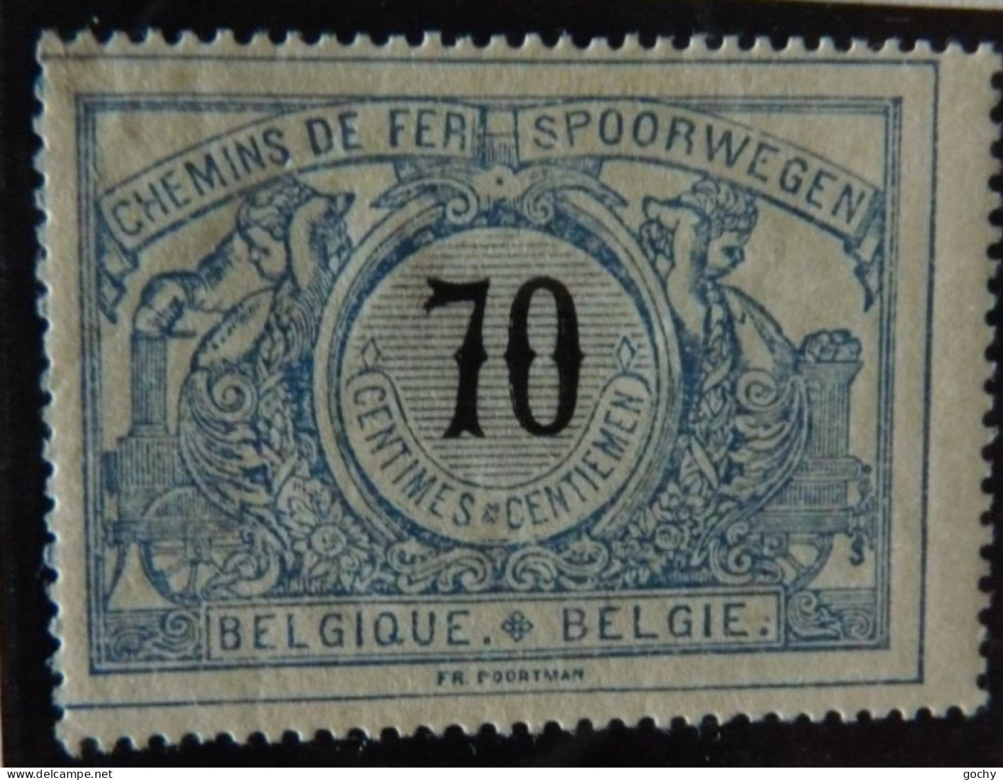 BELGIUM :   1895  - CHEMINS DE FER - CF  23 * -  COTE : 82,00€ - Ungebraucht