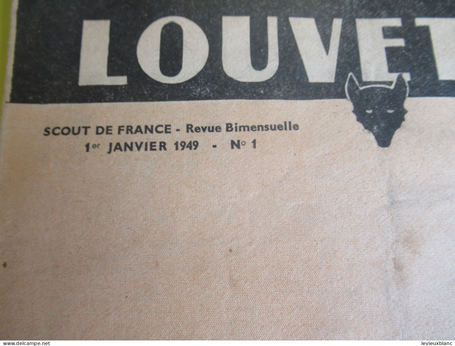 SCOUT De France/LOUVETEAU/Revue Bimensuelle/ N° 1- 2-3- 4- 5-7- 9-10- 11-12-13-14-19-20/1949-1950    VJ146 - Padvinderij