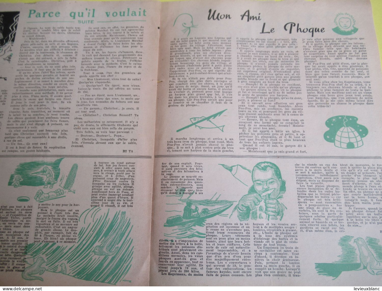 SCOUT de France/LOUVETEAU/Revue Bimensuelle/ N° 1- 2-3- 4- 5-7- 9-10- 11-12-13-14-19-20/1949-1950    VJ146