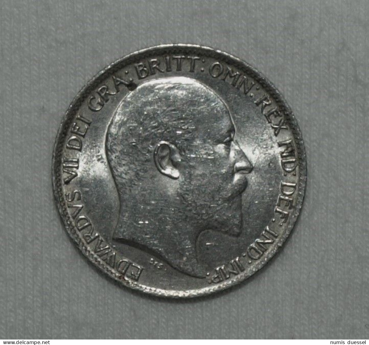 Silber/Silver Großbritannien/Great Britain Edward VII, 1903, 6 Pence Funz/AU - Other & Unclassified