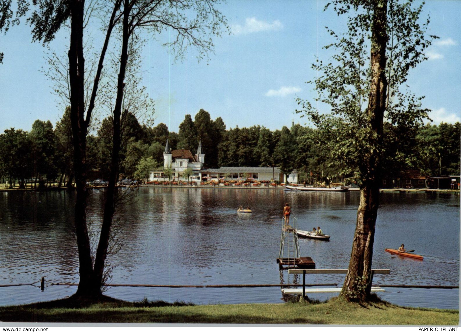 4056 SCHWALMTAL - AMERN, Inselschlößchen Hariksee - Schwalmtal