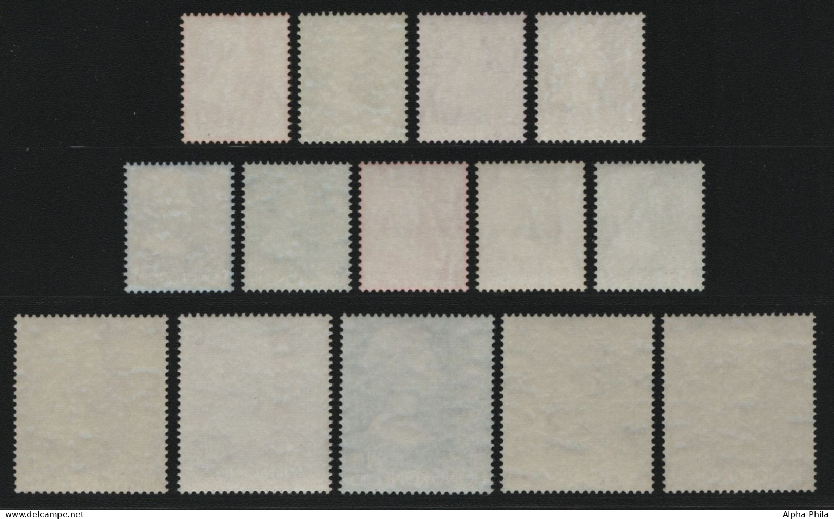 Hongkong 1973 - Mi-Nr. 268-281 ** - MNH - Freimarken - WZ 5 (II) - Unused Stamps