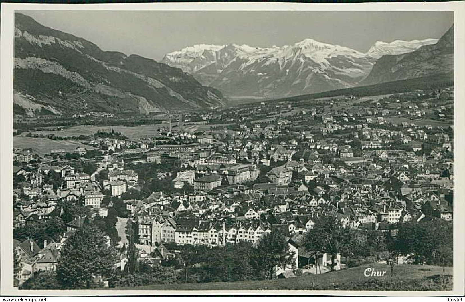 SWITZERLAND - COIRE / COIRA / CHUR - PANORAMA - EDITION PHOTOGLOB - 1930s (16803) - Chur