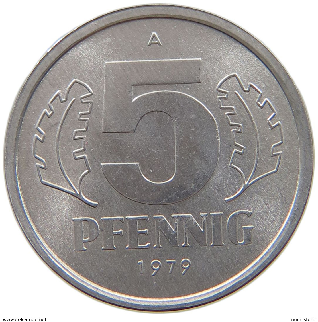 GERMANY DDR 5 PFENNIG 1979 TOP #a089 0161 - 5 Pfennig