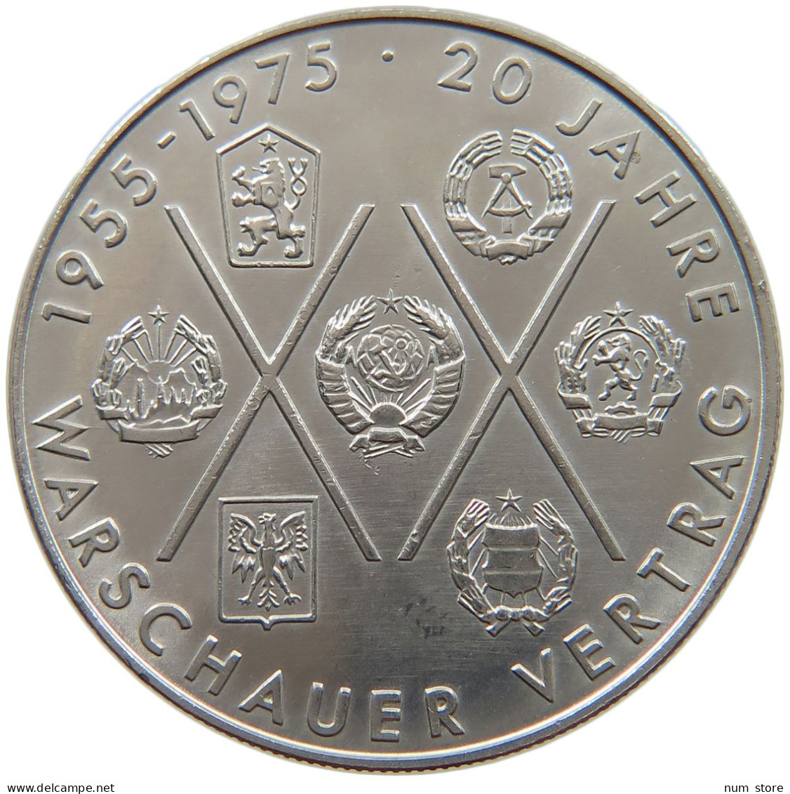 GERMANY DDR 10 MARK 1975 TOP #a078 0007 - 10 Mark