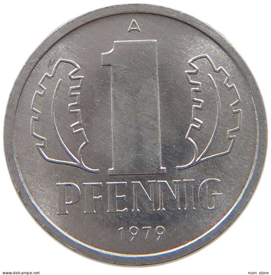 GERMANY DDR 1 PFENNIG 1979 TOP #a089 0221 - 1 Pfennig