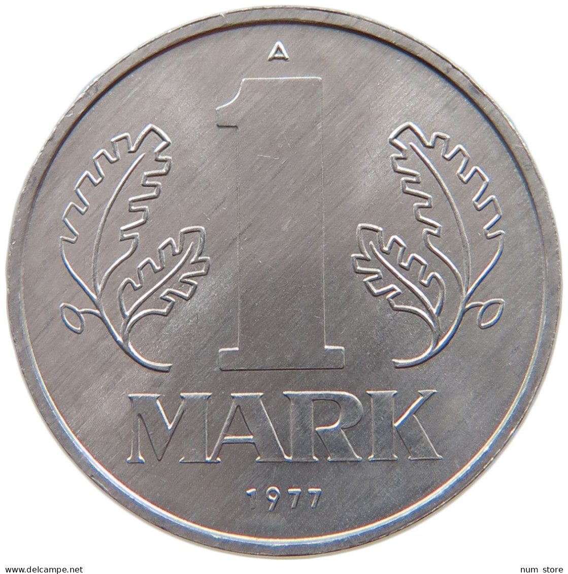 GERMANY DDR 1 MARK 1977 TOP #a076 0251 - 1 Mark