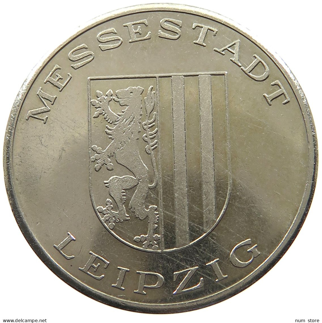 GERMANY DDR MEDAL MESSESTADT LEIPZIG #c082 0811 - Other & Unclassified