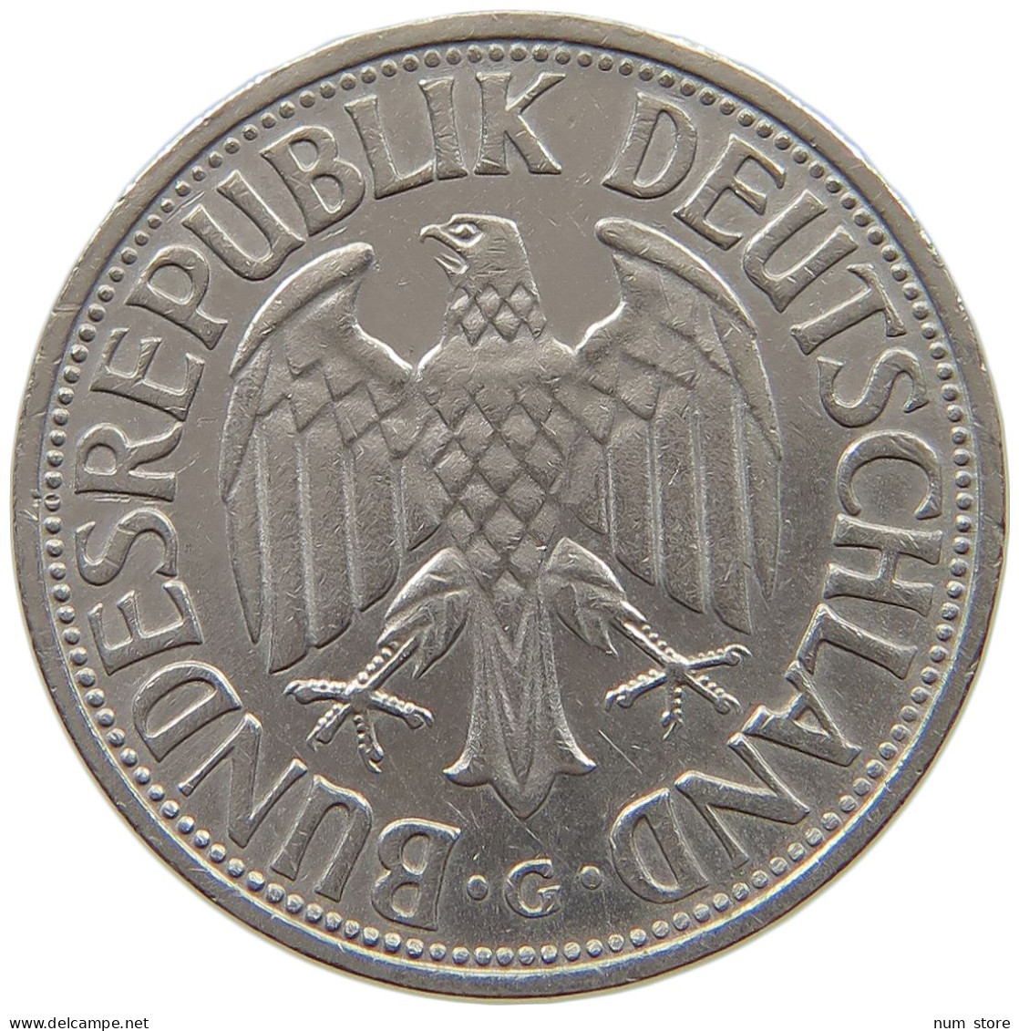 GERMANY WEST 1 MARK 1970 G #a069 0609 - 1 Mark