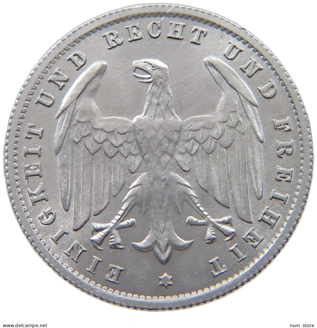 GERMANY WEIMAR 500 MARK 1923 A #a022 0107 - 200 & 500 Mark