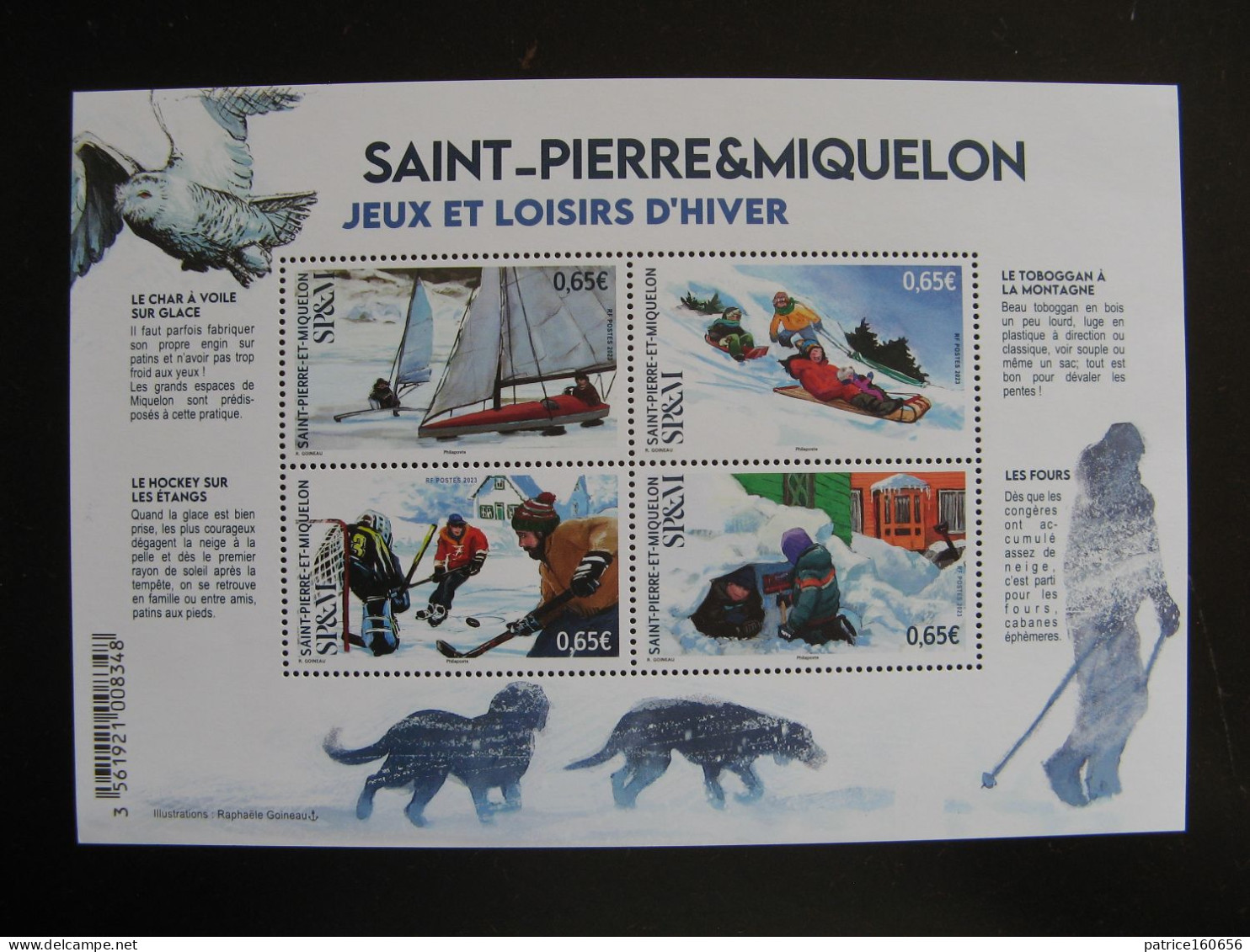 Saint Pierre Et Miquelon: TB Feuille N° F 1305 , Neuve XX. - Ungebraucht