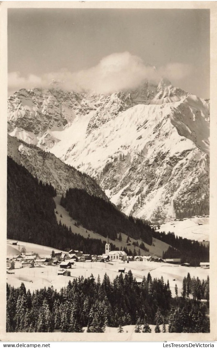 AUTRICHE - Vorarlberg - Riezlern 1100m Mit Widderstein 2533m - Carte Postale Ancienne - Sonstige & Ohne Zuordnung