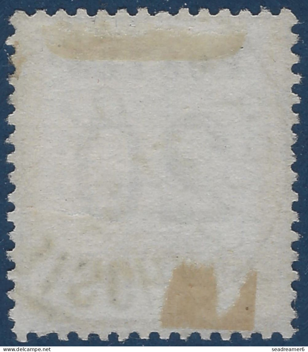 FRANCE Alsace Lorraine FEV 1870 N°6 20c Bleu Oblitération Allemande De BISCHWEILLER TTB - Used Stamps