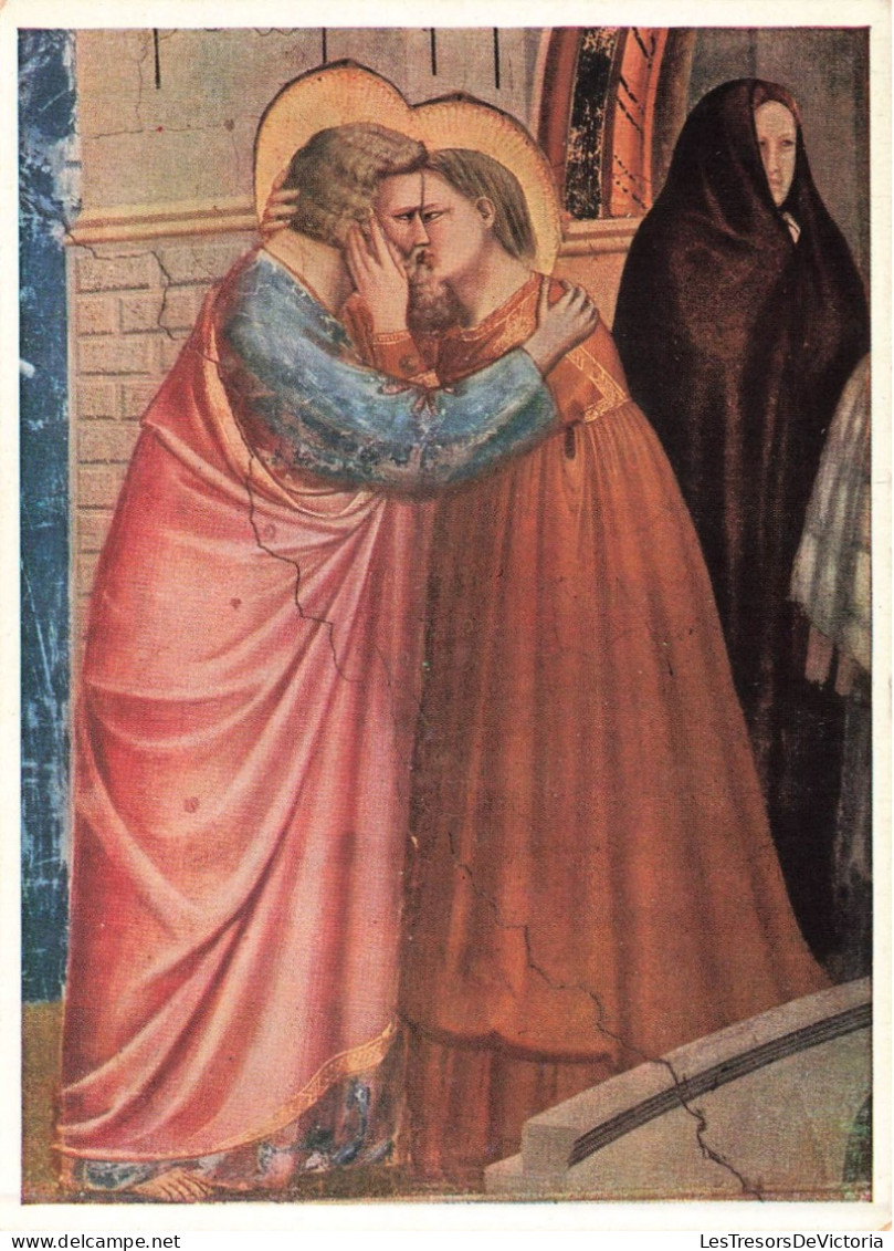 RELIGION - Christianisme - Giotto - La Rencontre De S Anne Et S Joachim - Carte Postale - Heiligen