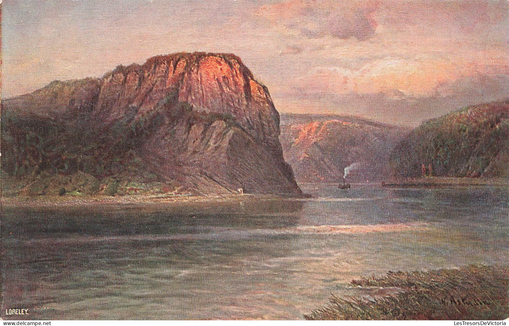 ALLEMAGNE - Die Loreley - Légende - Falaise - Tableau - Carte Postale Ancienne - Trier