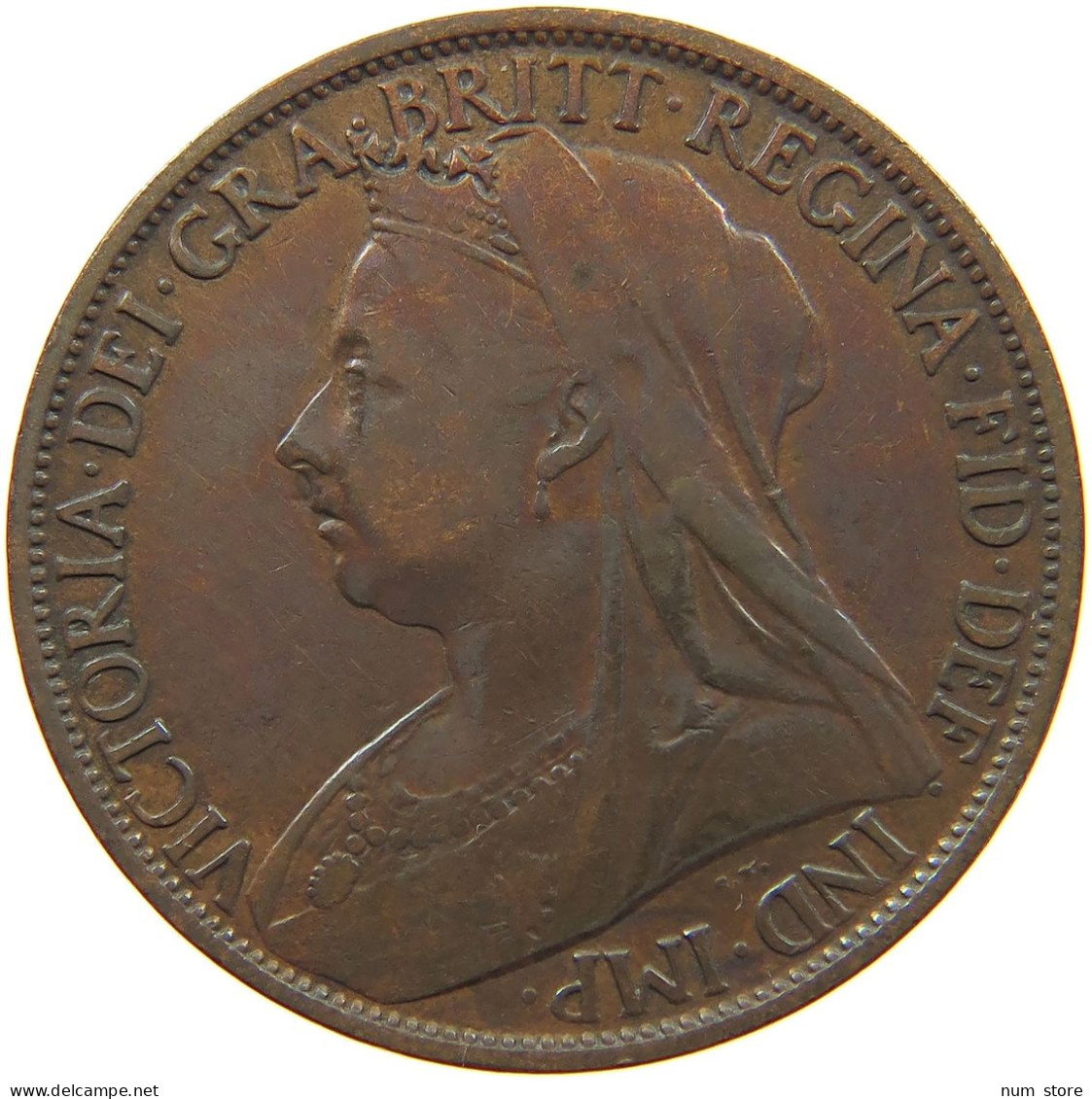 GREAT BRITAIN PENNY 1897 #a084 0061 - D. 1 Penny