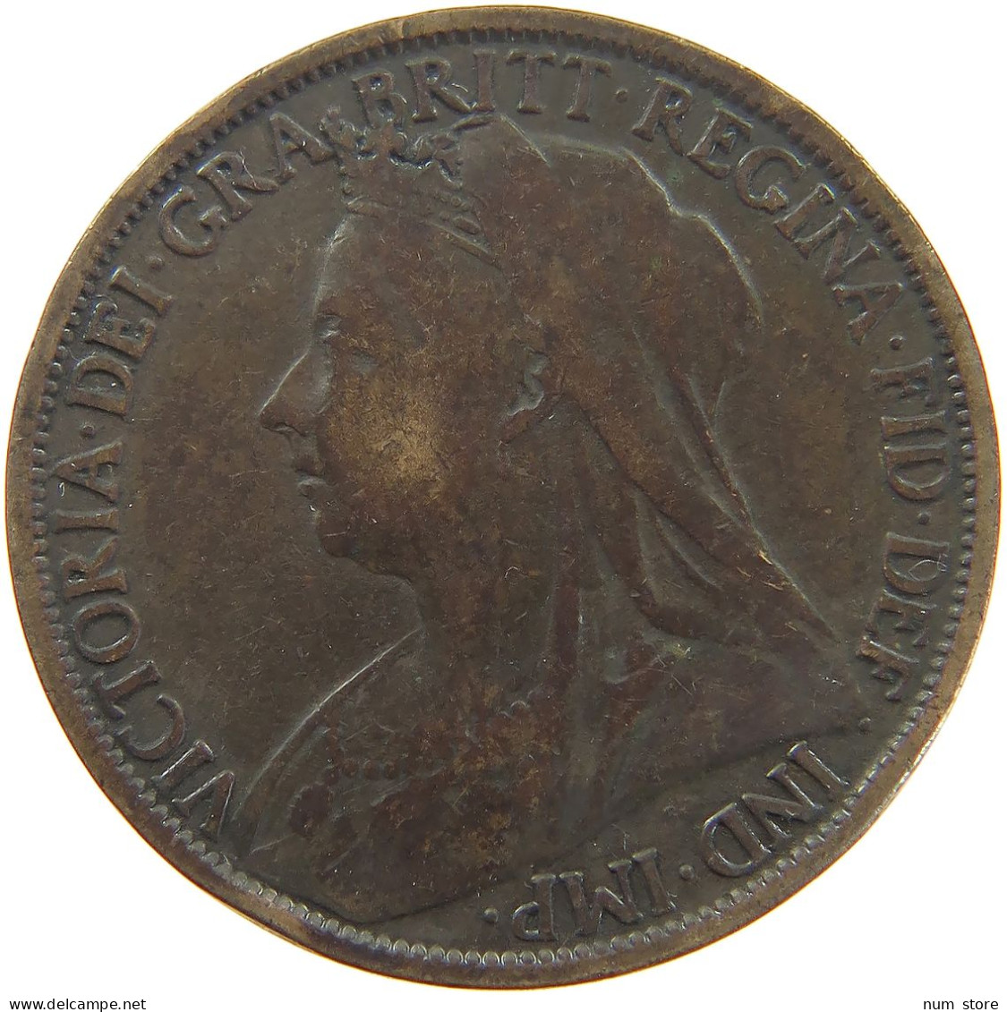 GREAT BRITAIN PENNY 1899 #a041 0283 - D. 1 Penny