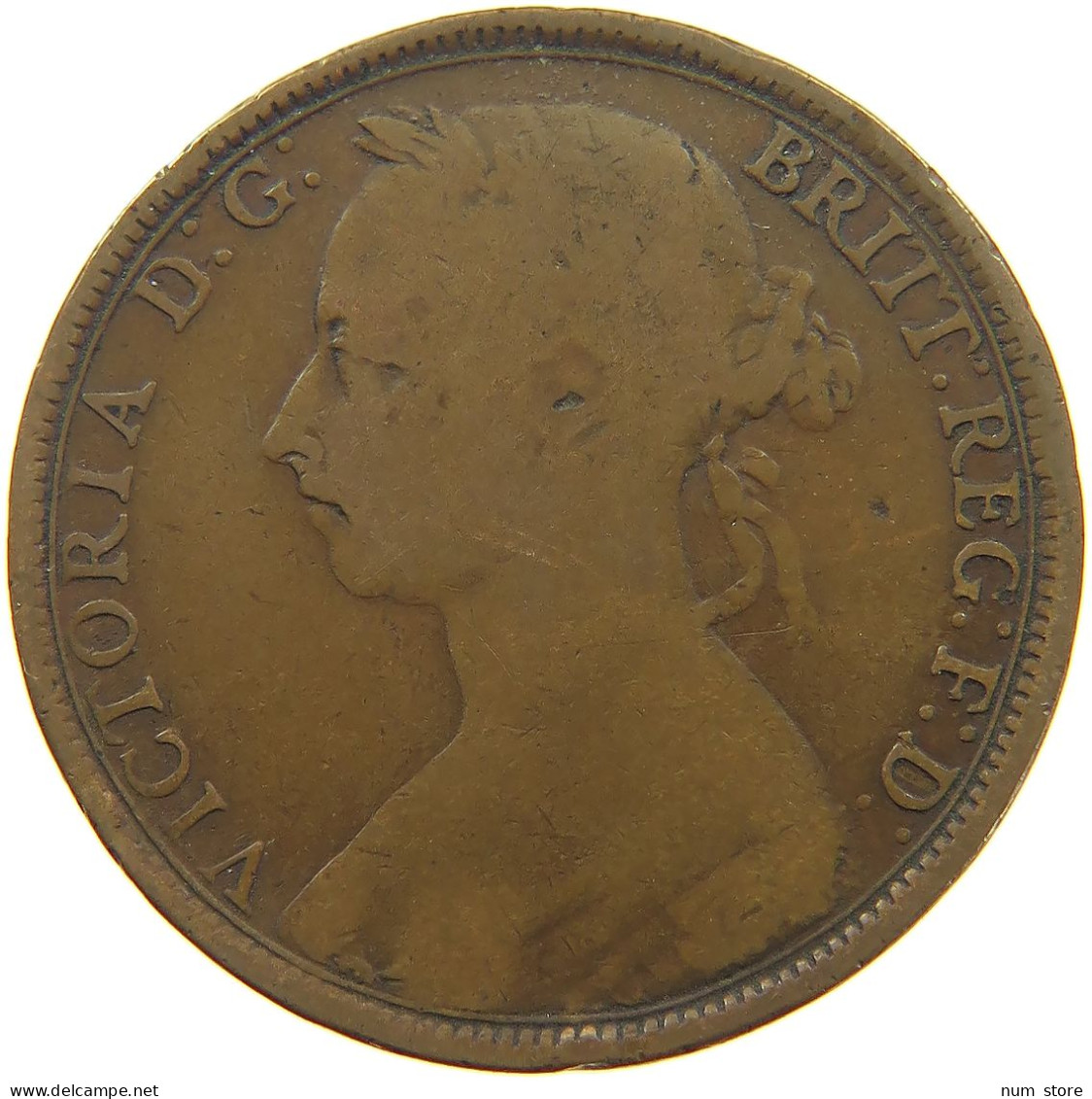 GREAT BRITAIN PENNY 1891 #a041 0259 - D. 1 Penny
