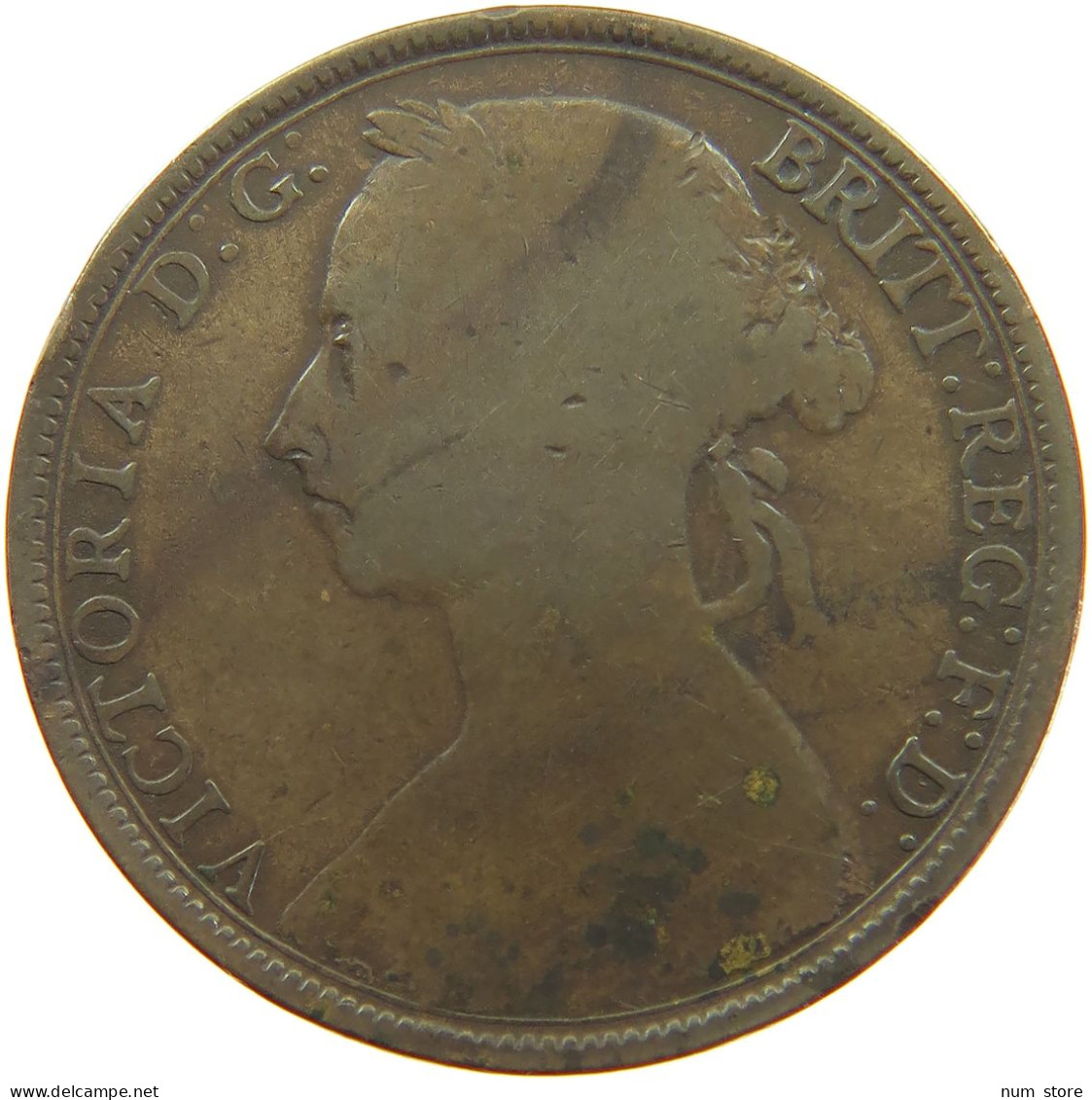 GREAT BRITAIN PENNY 1891 #a062 0281 - D. 1 Penny