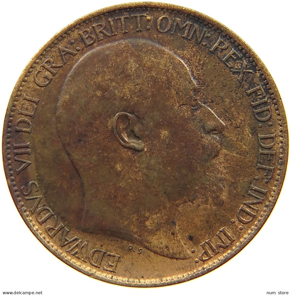 GREAT BRITAIN HALFPENNY 1910 #a095 0311 - C. 1/2 Penny