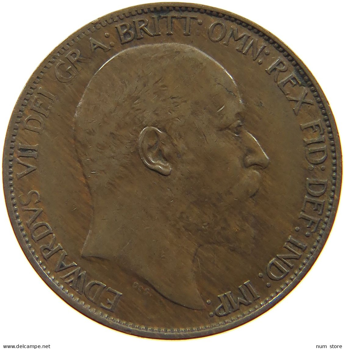 GREAT BRITAIN HALFPENNY 1906 #a066 0261 - C. 1/2 Penny