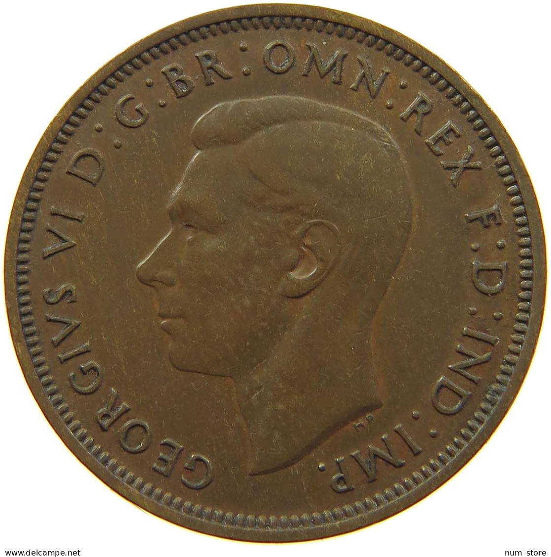 GREAT BRITAIN HALF PENNY 1940 #s019 0333 - C. 1/2 Penny